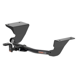 CURT® - Class 1 Round Exposed Trailer Hitch with 1-1/4" Receiver Opening (With Standard Ball Mount Insert, 2000/200 Weight Capacity)