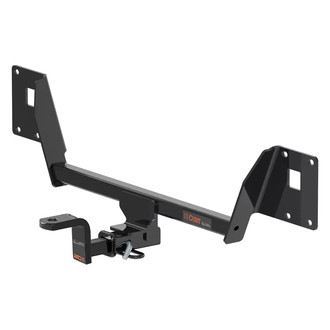 CURT® - Class 1 Square Concealed Trailer Hitch with 1-1/4" Receiver Opening (With Standard Ball Mount Insert, 2000/200 Weight Capacity)