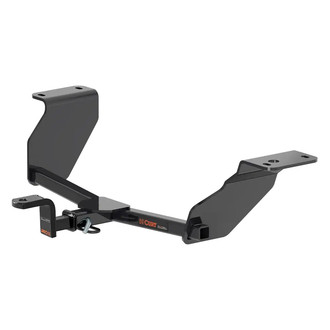 CURT® - Class 1 Square Concealed Trailer Hitch with 1-1/4" Receiver Opening (With Standard Ball Mount Insert, 2000/200 Weight Capacity)