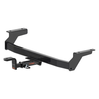 CURT® - Class 1 Square Concealed Trailer Hitch with 1-1/4" Receiver Opening (With Standard Ball Mount Insert, 2000/200 Weight Capacity)
