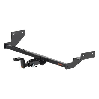CURT® - Class 1 Square Concealed Trailer Hitch with 1-1/4" Receiver Opening (With Standard Ball Mount Insert, 2000/200 Weight Capacity)
