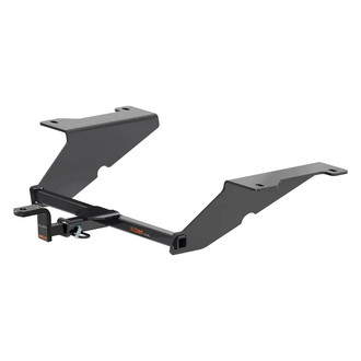 CURT® - Class 1 Square Exposed Trailer Hitch with 1-1/4" Receiver Opening (With Standard Ball Mount Insert, 2000/200 Weight Capacity)