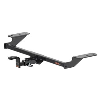 CURT® - Class 1 Square Concealed Trailer Hitch with 1-1/4" Receiver Opening (With Standard Ball Mount Insert, 2000/200 Weight Capacity)
