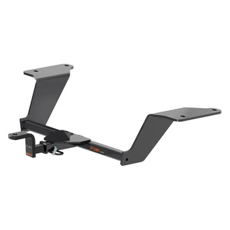 CURT® - Class 1 Square Exposed Trailer Hitch with 1-1/4" Receiver Opening (With Standard Ball Mount Insert, 2000/200 Weight Capacity)