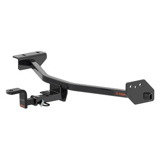 CURT® - Class 1 Square Concealed Trailer Hitch with 1-1/4" Receiver Opening (With Standard Ball Mount Insert, 1500/150 Weight Capacity)