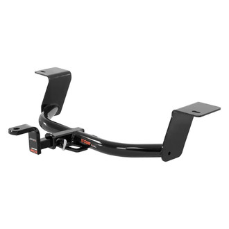 CURT® - Class 1 Round Exposed Trailer Hitch with 1-1/4" Receiver Opening (With Standard Ball Mount Insert, 2000/200 Weight Capacity)