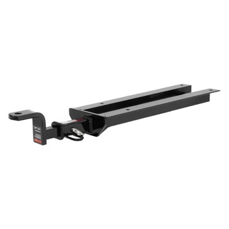 CURT® - Class 1 Flat Concealed Trailer Hitch with 1-1/4" Receiver Opening (With Standard Ball Mount Insert, 2500/200 Weight Capacity)