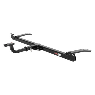 CURT® - Class 2 Square Exposed Trailer Hitch with 1-1/4" Receiver Opening (With Standard Ball Mount Insert, 3500/350 Weight Capacity)