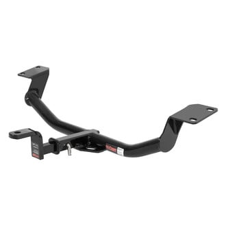 CURT® - Class 2 Round Exposed Trailer Hitch with 1-1/4" Receiver Opening (With Standard Ball Mount Insert, 2500/250 Weight Capacity)