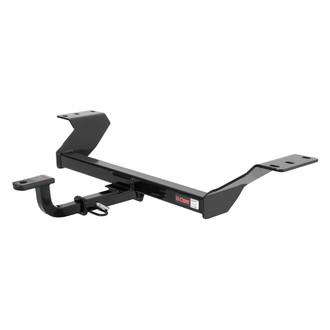 CURT® - Class 2 Square Concealed Trailer Hitch with 1-1/4" Receiver Opening (With Standard Ball Mount Insert, 3500/350 Weight Capacity)