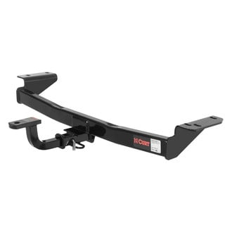 CURT® - Class 2 Square Concealed Trailer Hitch with 1-1/4" Receiver Opening (With Standard Ball Mount Insert, 3500/350 Weight Capacity)