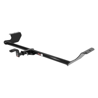 CURT® - Class 2 Round Exposed Trailer Hitch with 1-1/4" Receiver Opening (With Standard Ball Mount Insert, 3500/350 Weight Capacity)