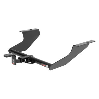 CURT® - Class 2 Round Exposed Trailer Hitch with 1-1/4" Receiver Opening (With Standard Ball Mount Insert, 3500/350 Weight Capacity)