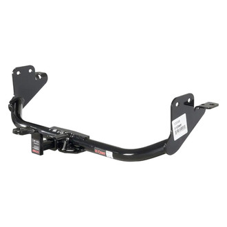CURT® - Class 2 Round Exposed Trailer Hitch with 1-1/4" Receiver Opening (With Standard Ball Mount Insert, 3500/350 Weight Capacity)
