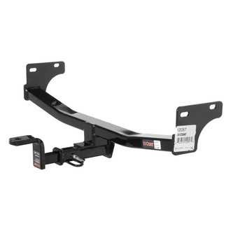 CURT® - Class 2 Square Concealed Trailer Hitch with 1-1/4" Receiver Opening (With Standard Ball Mount Insert, 3500/300 Weight Capacity)