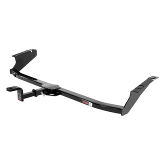 CURT® - Class 2 Square Exposed Trailer Hitch with 1-1/4" Receiver Opening (With Standard Ball Mount Insert, 3500/350 Weight Capacity)