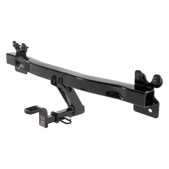 CURT® - Class 2 Square Concealed Trailer Hitch with 1-1/4" Receiver Opening (With Standard Ball Mount Insert, 3500/350 Weight Capacity)