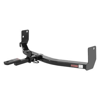 CURT® - Class 2 Square Concealed Trailer Hitch with 1-1/4" Receiver Opening (With Standard Ball Mount Insert, 3500/350 Weight Capacity)