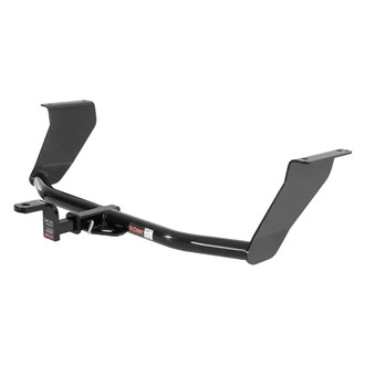 CURT® - Class 2 Round Exposed Trailer Hitch with 1-1/4" Receiver Opening (With Standard Ball Mount Insert, 3500/350 Weight Capacity)