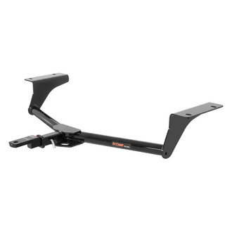 CURT® - Class 2 Round Exposed Trailer Hitch with 1-1/4" Receiver Opening (With Standard Ball Mount Insert, 3500/300 Weight Capacity)