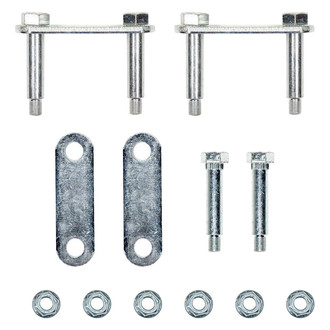 CURT® - Trailer Axle Attaching Parts (AP) Suspension Kit for 2,000-7,000-lb. Double-Eye Single Axles - No Equalizer