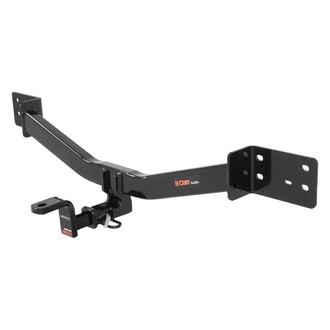 CURT® - Class 2 Square Concealed Trailer Hitch with 1-1/4" Receiver Opening (With Standard Ball Mount Insert, 3500/350 Weight Capacity)