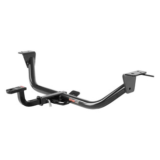 CURT® - Class 2 Round Exposed Trailer Hitch with 1-1/4" Receiver Opening (With Standard Ball Mount Insert, 3500/350 Weight Capacity)
