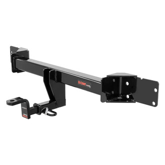 CURT® - Class 2 Square Concealed Trailer Hitch with 1-1/4" Receiver Opening (With Standard Ball Mount Insert, 3500/350 Weight Capacity)
