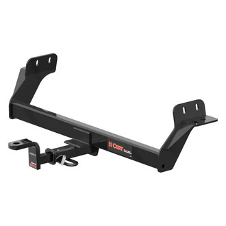 CURT® - Class 2 Square Concealed Trailer Hitch with 1-1/4" Receiver Opening (With Standard Ball Mount Insert, 3500/350 Weight Capacity)