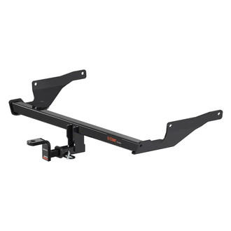 CURT® - Class 2 Square Concealed Trailer Hitch with 1-1/4" Receiver Opening (With Standard Ball Mount Insert, 3500/350 Weight Capacity)