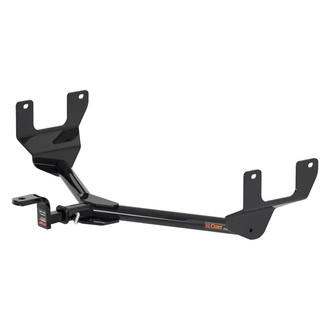 CURT® - Class 2 Round Exposed Trailer Hitch with 1-1/4" Receiver Opening (With Standard Ball Mount Insert, 3500/350 Weight Capacity)