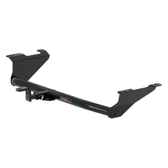CURT® - Class 2 Round Exposed Trailer Hitch with 1-1/4" Receiver Opening (With Standard Ball Mount Insert, 3500/350 Weight Capacity)