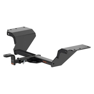 CURT® - Class 2 Square Exposed Trailer Hitch with 1-1/4" Receiver Opening (With Standard Ball Mount Insert, 3500/350 Weight Capacity)
