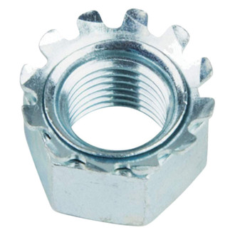 CURT® - Trailer Axle Hex Lock Nut - 3/8"-24 Thread End