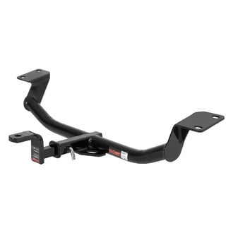 CURT® - Class 2 Round Exposed Trailer Hitch with 1-1/4" Receiver Opening (With Standard Ball Mount Insert, 2500/250 Weight Capacity)