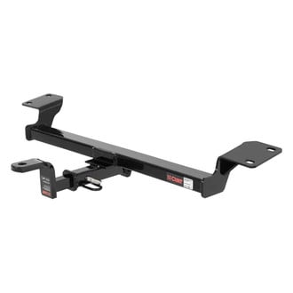 CURT® - Class 2 Square Concealed Trailer Hitch with 1-1/4" Receiver Opening (With Standard Ball Mount Insert, 2500/250 Weight Capacity)