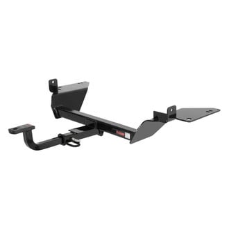 CURT® - Class 2 Square Concealed Trailer Hitch with 1-1/4" Receiver Opening (With Standard Ball Mount Insert, 3500/350 Weight Capacity)