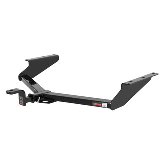 CURT® - Class 2 Square Exposed Trailer Hitch with 1-1/4" Receiver Opening (With Standard Ball Mount Insert, 3500/350 Weight Capacity)