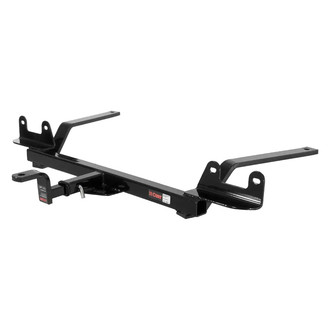 CURT® - Class 2 Square Exposed Trailer Hitch with 1-1/4" Receiver Opening (With Standard Ball Mount Insert, 3500/350 Weight Capacity)