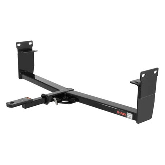 CURT® - Class 2 Square Exposed Trailer Hitch with 1-1/4" Receiver Opening (With Standard Ball Mount Insert, 3500/300 Weight Capacity)
