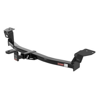 CURT® - Class 2 Square Exposed Trailer Hitch with 1-1/4" Receiver Opening (With Standard Ball Mount Insert, 3500/350 Weight Capacity)