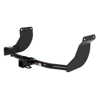 CURT® - Class 3 Round Exposed Trailer Hitch with 2" Receiver Opening (3500/350 Weight Capacity)