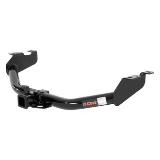 CURT® - Class 3 Round Exposed Trailer Hitch with 2" Receiver Opening (6000/600 Weight Capacity)