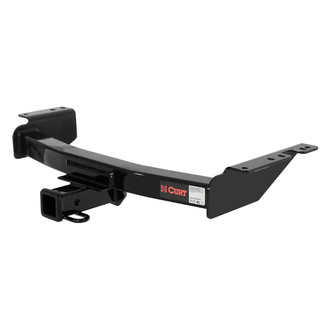 CURT® - Class 3 Square Concealed Trailer Hitch with 2" Receiver Opening (4000/400 Weight Capacity)