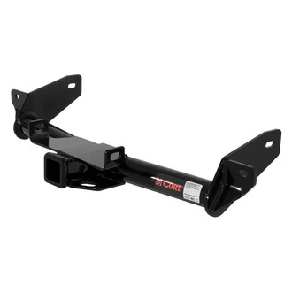 CURT® - Class 3 Round Exposed Trailer Hitch with 2" Receiver Opening (6000/600 Weight Capacity)