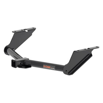 CURT® - Class 3 Round Exposed Trailer Hitch with 2" Receiver Opening (7500/750 Weight Capacity)