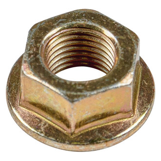 CURT® - Hex Flange Nut for Axle U-Bolt - 3/8"-24 Thread End