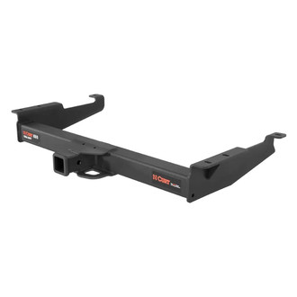 CURT® - Class 5 Xtra Duty Square Exposed Trailer Hitch with 2" Receiver Opening (16000/2400 Weight Capacity)