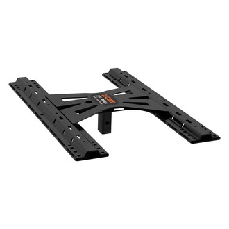 CURT® - X5 Wheel Adapter Plate for Competitive Gooseneck Hitches with Square Ball Hole