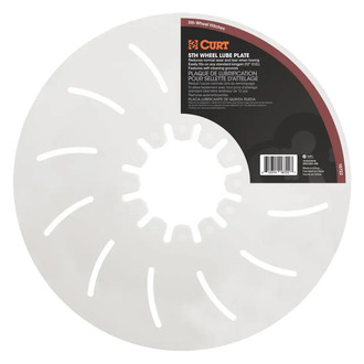 CURT® - 12" 5th Wheel Trailer Hitch Lube Plate